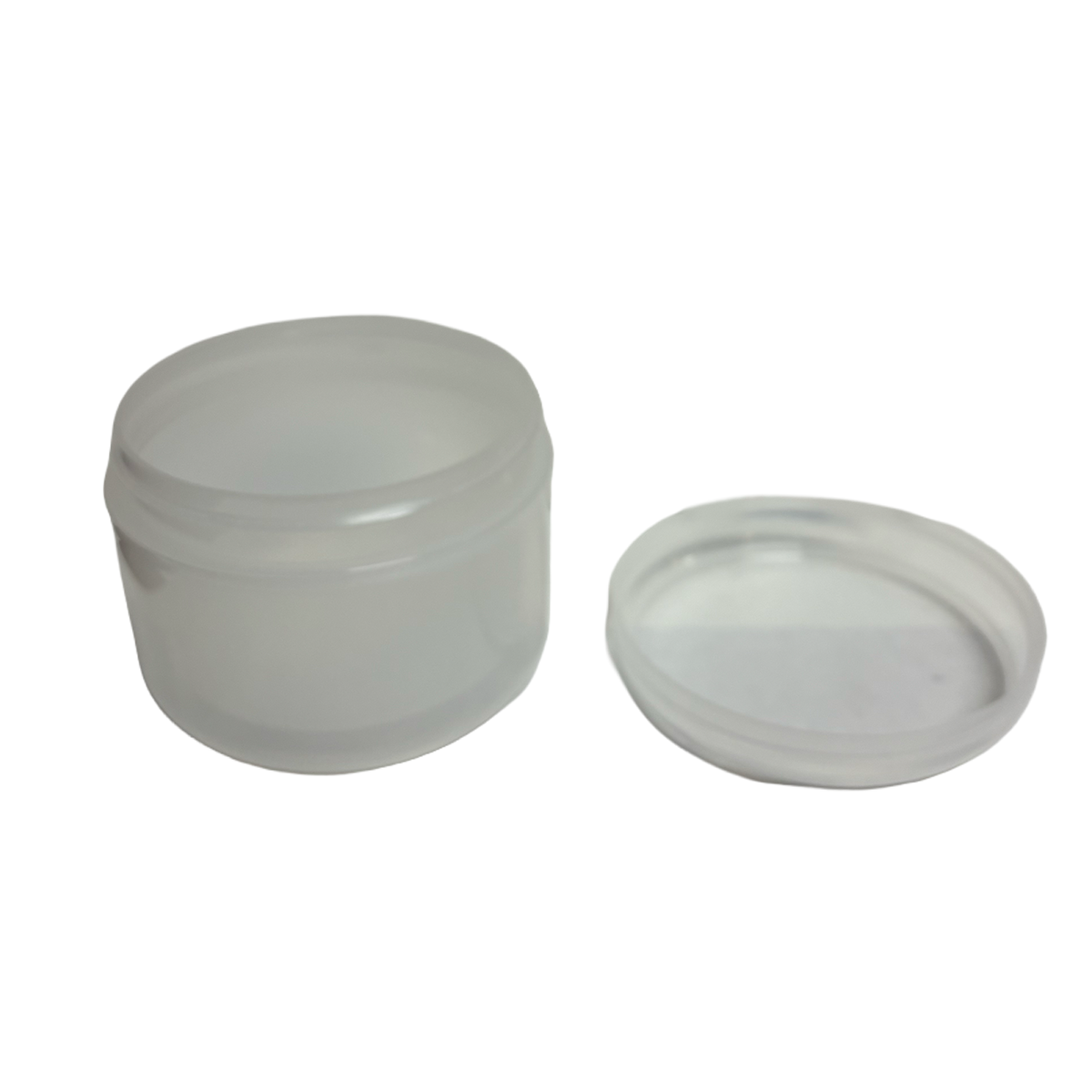 8 oz Natural Double Wall Jars Screw Cap