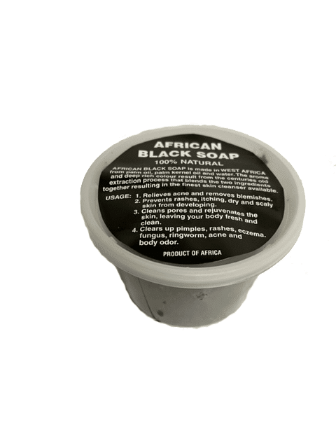 African Raw Black Soap