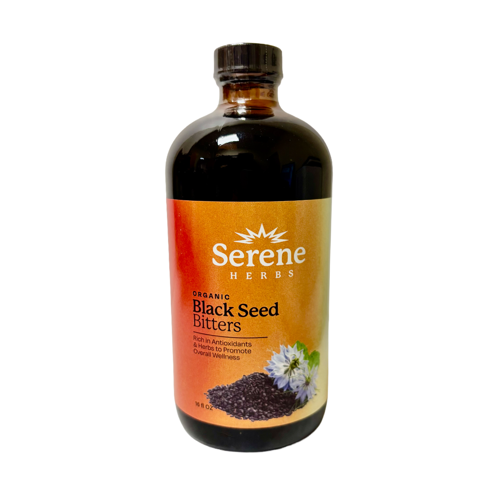 Serene Herbs Organic Black Seed Bitters and Tonic
