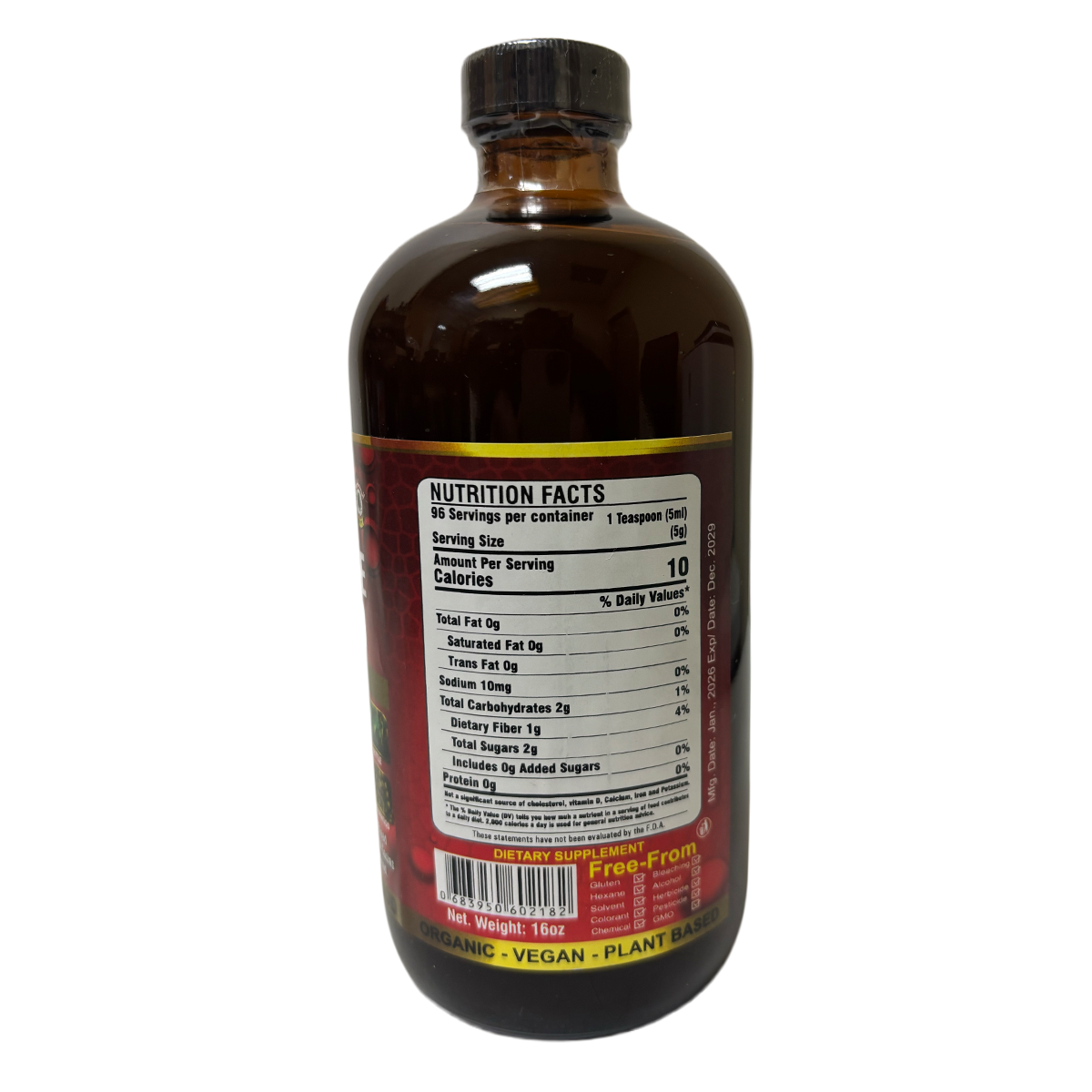 Organic Blood and Parasite Cleanser Bitter and Tonic