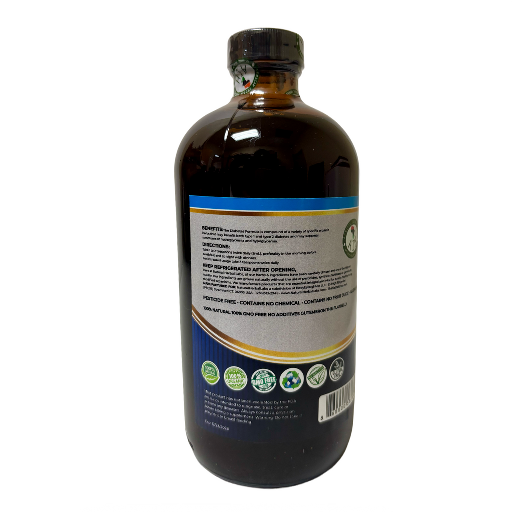 The Diabetes Formula Plus Bitter and Tonic