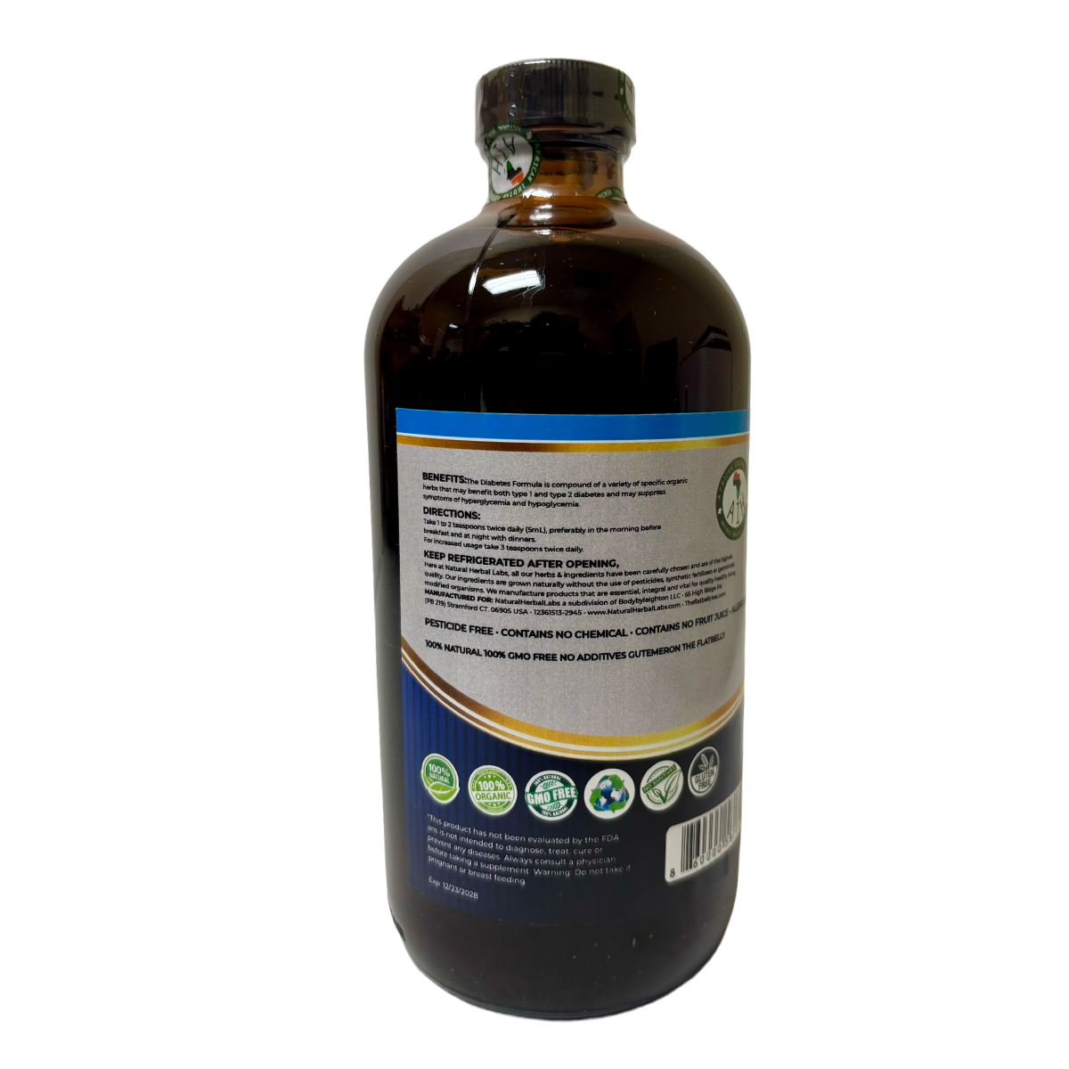 The Diabetes Formula Plus Bitter and Tonic