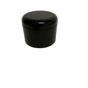 8 oz Double Wall Black Jars Screw Cap