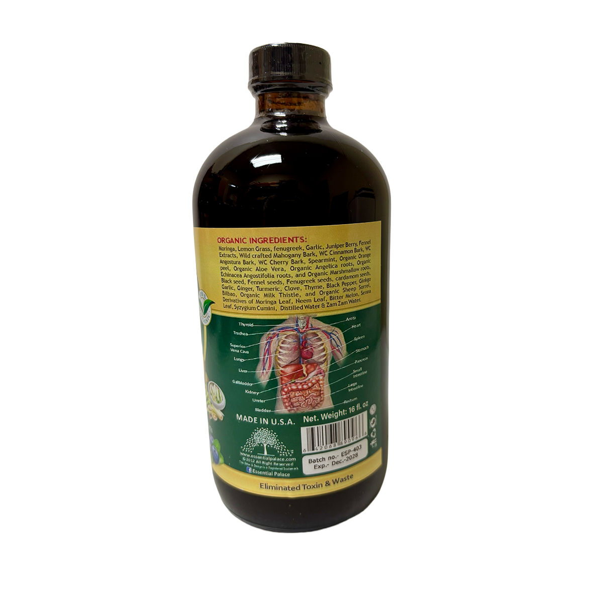 Moringa Miraculous Detox Bitter and Tonic