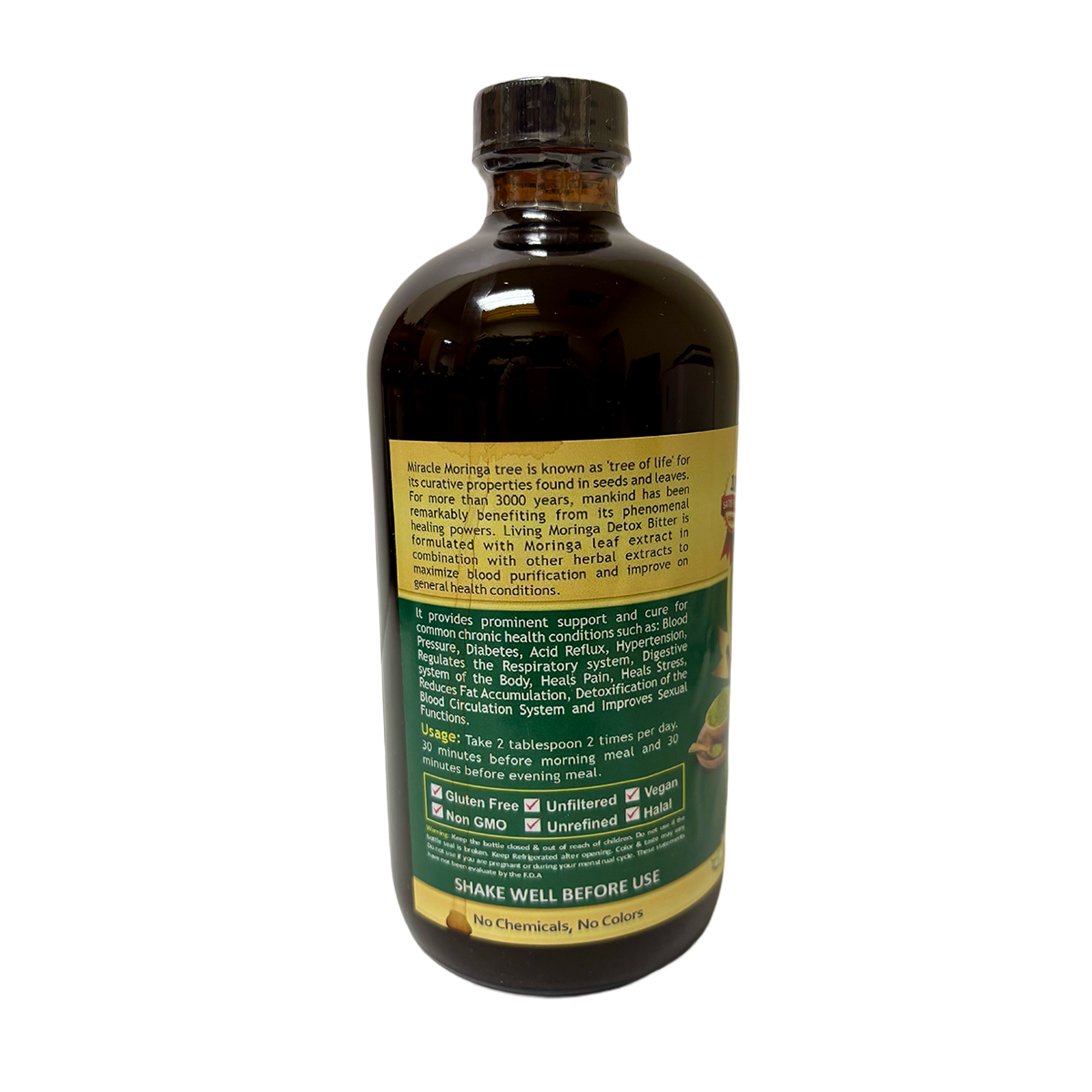 Moringa Miraculous Detox Bitter and Tonic