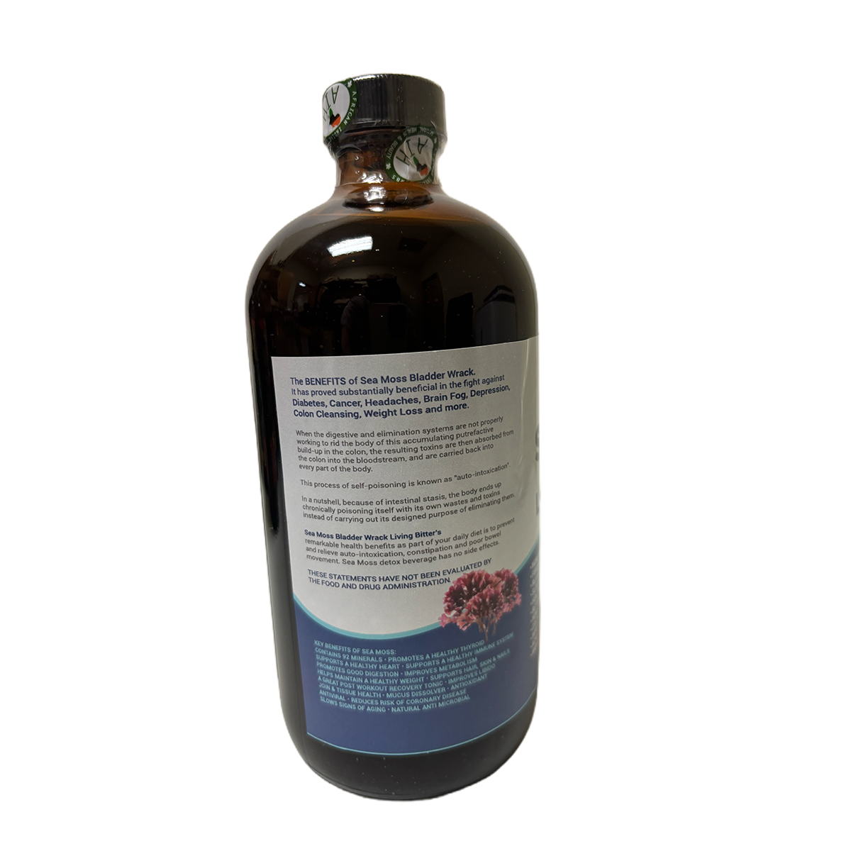 Sea Moss  Bladder Wrack Living bitter and Tonic