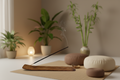 FLAT INCENSE HOLDER BURNER
