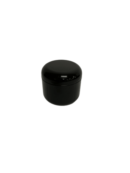2 oz Double Wall Black Jars Screw Cap